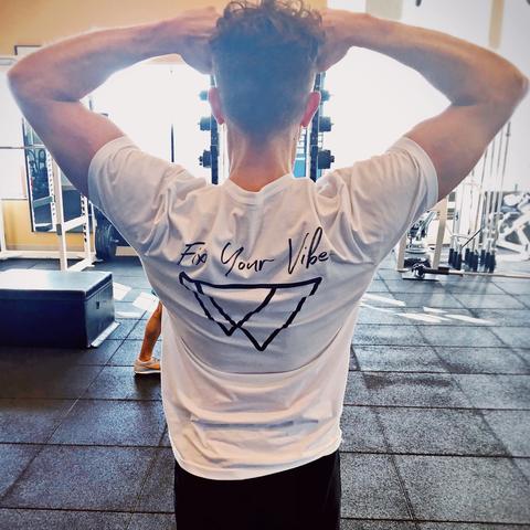 tonic t-shirt on a man in the gym
