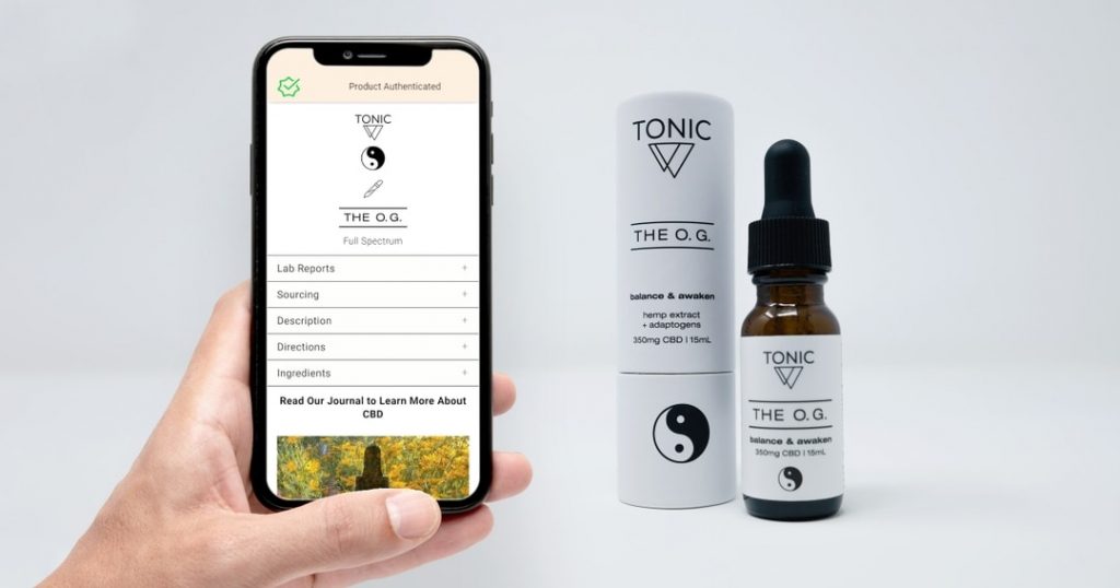 blue-bite nfc tonic cbd products