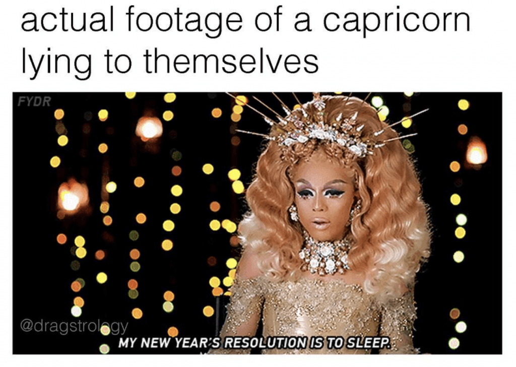 capricorn season 2020 meme