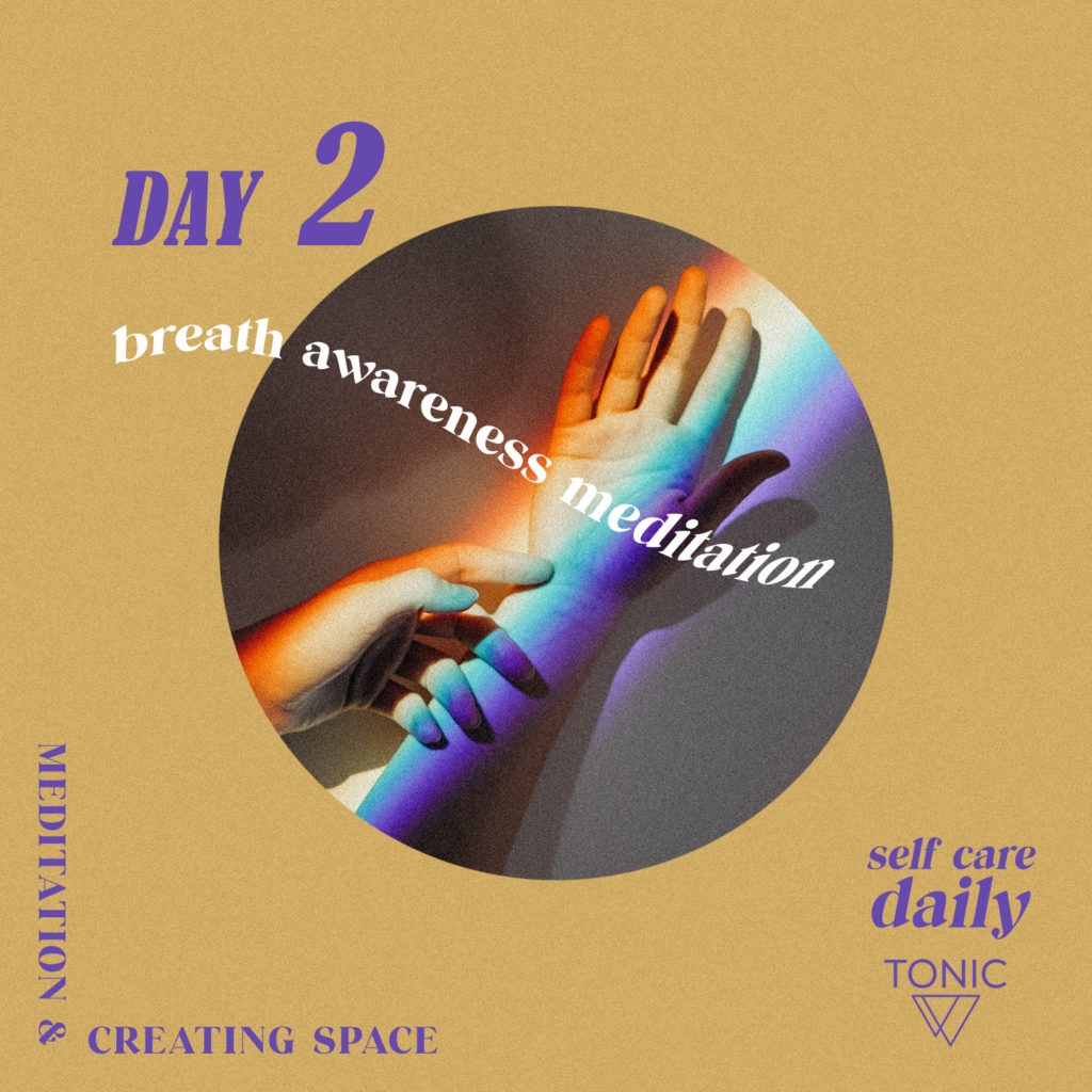 breath awareness meditation