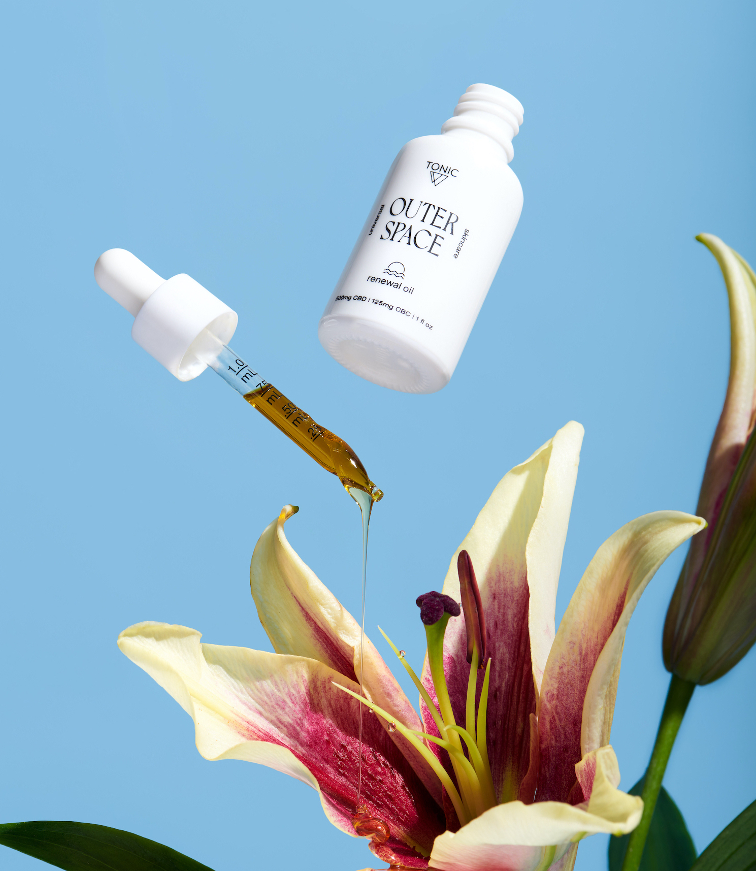 Renewal Oil | Outer Space Skincare with CBD and CBC for face and body